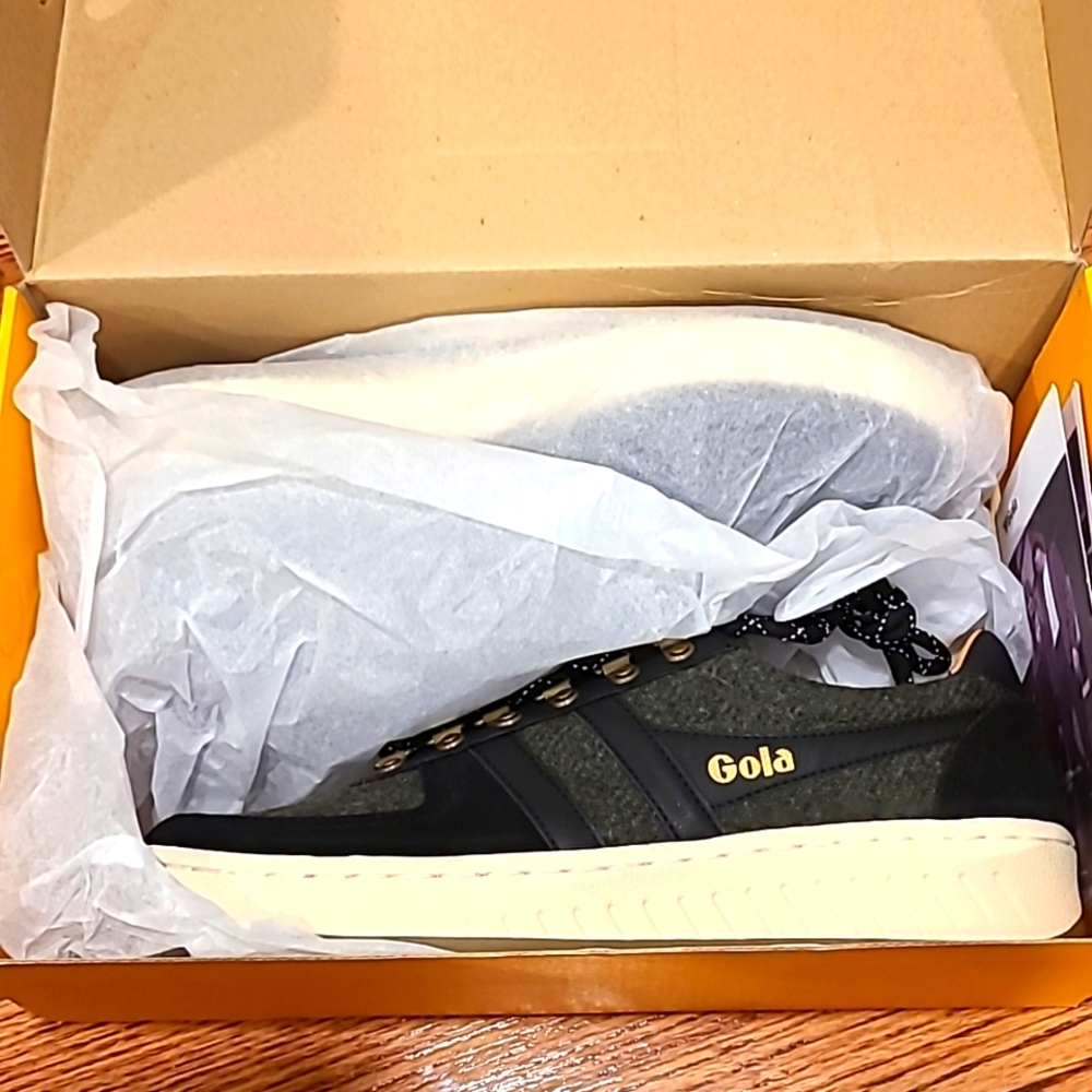 Gola Men Ascent Low Khaki/Black Sneakers